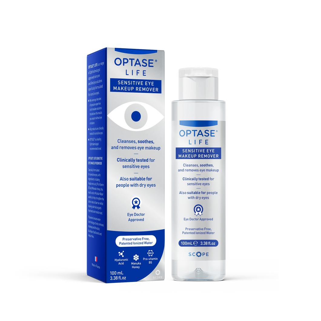OPTASE® LIFE Sensitive Eye Makeup Remover