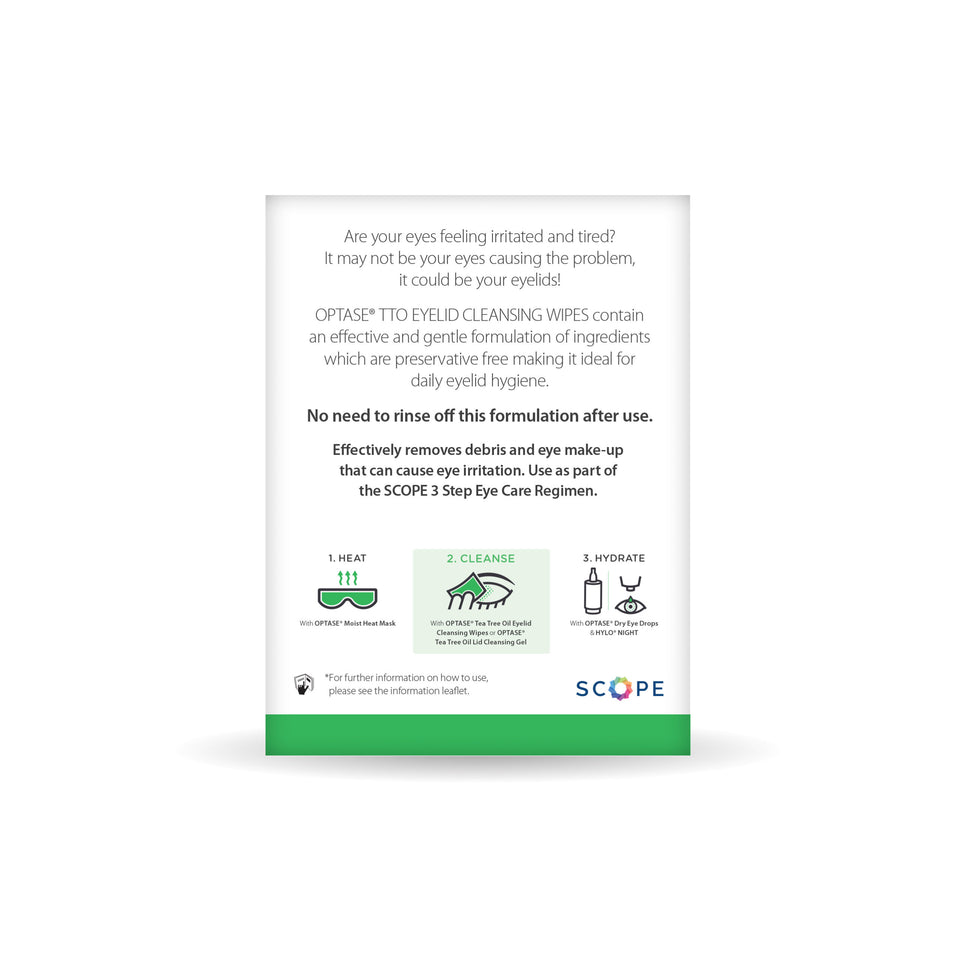 OPTASE® Tea Tree Oil Wipes