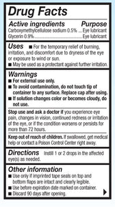 Refresh Optive Lubricant Eye Drops 0.5 Fl Oz