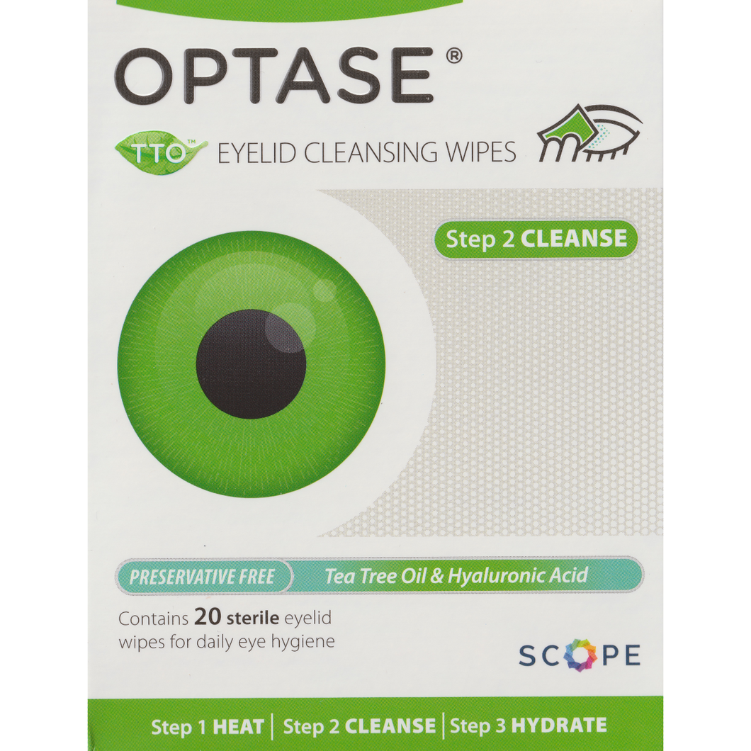 Optase Eye Cleaning Wipes